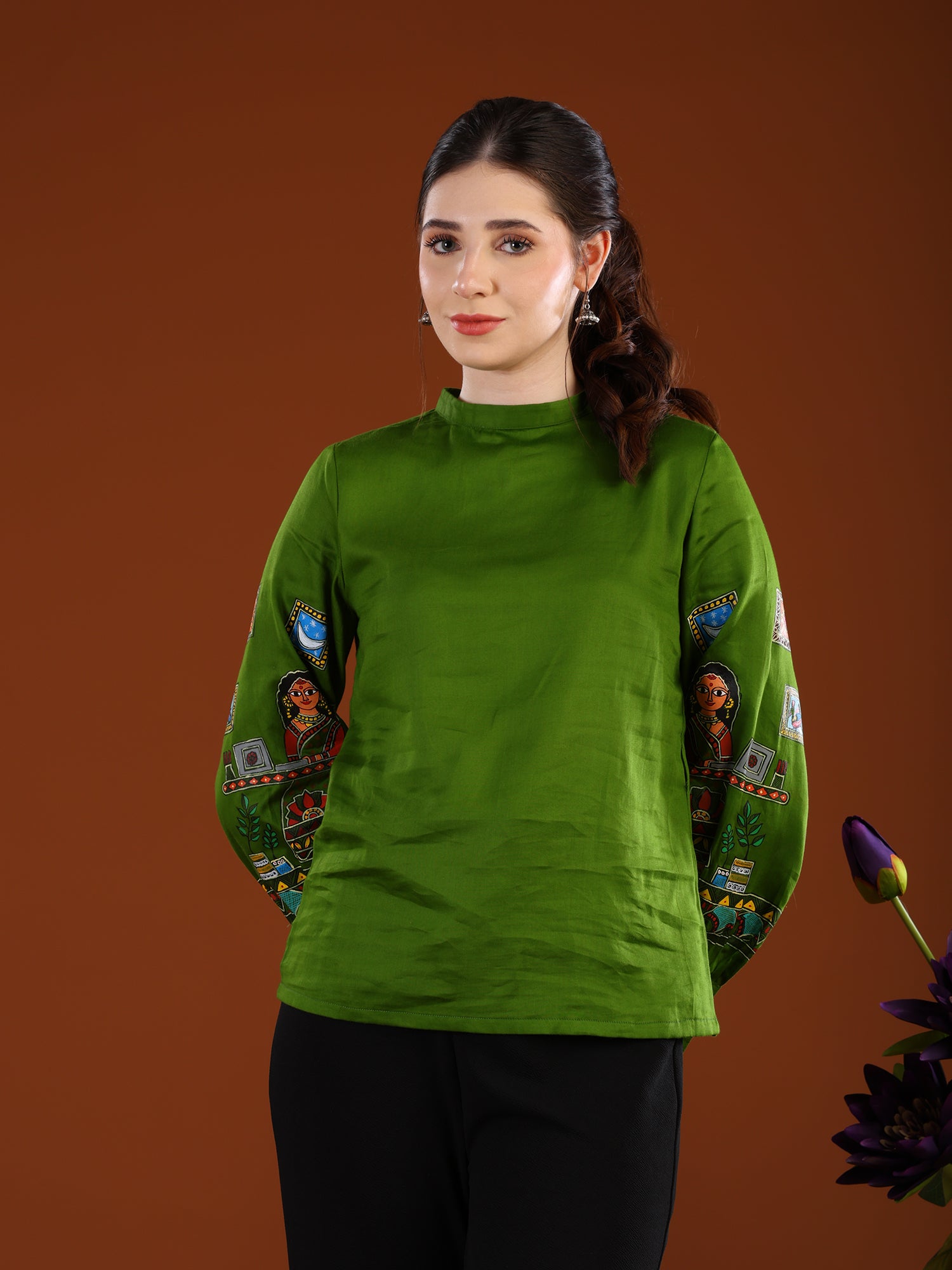Madhubani Maithili Muse Top