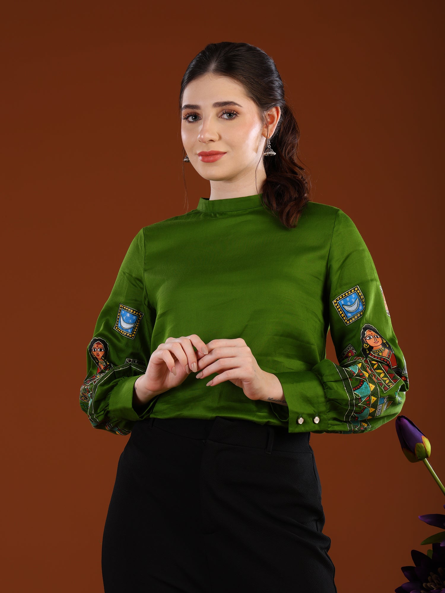 Madhubani Maithili Muse Top