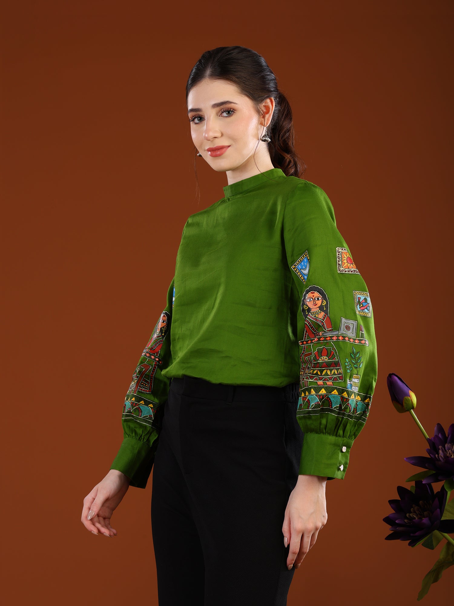 Madhubani Maithili Muse Top