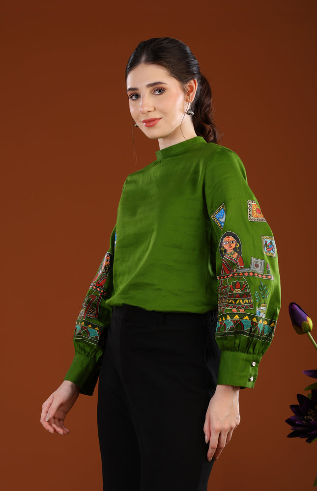 Madhubani Maithili Muse Top