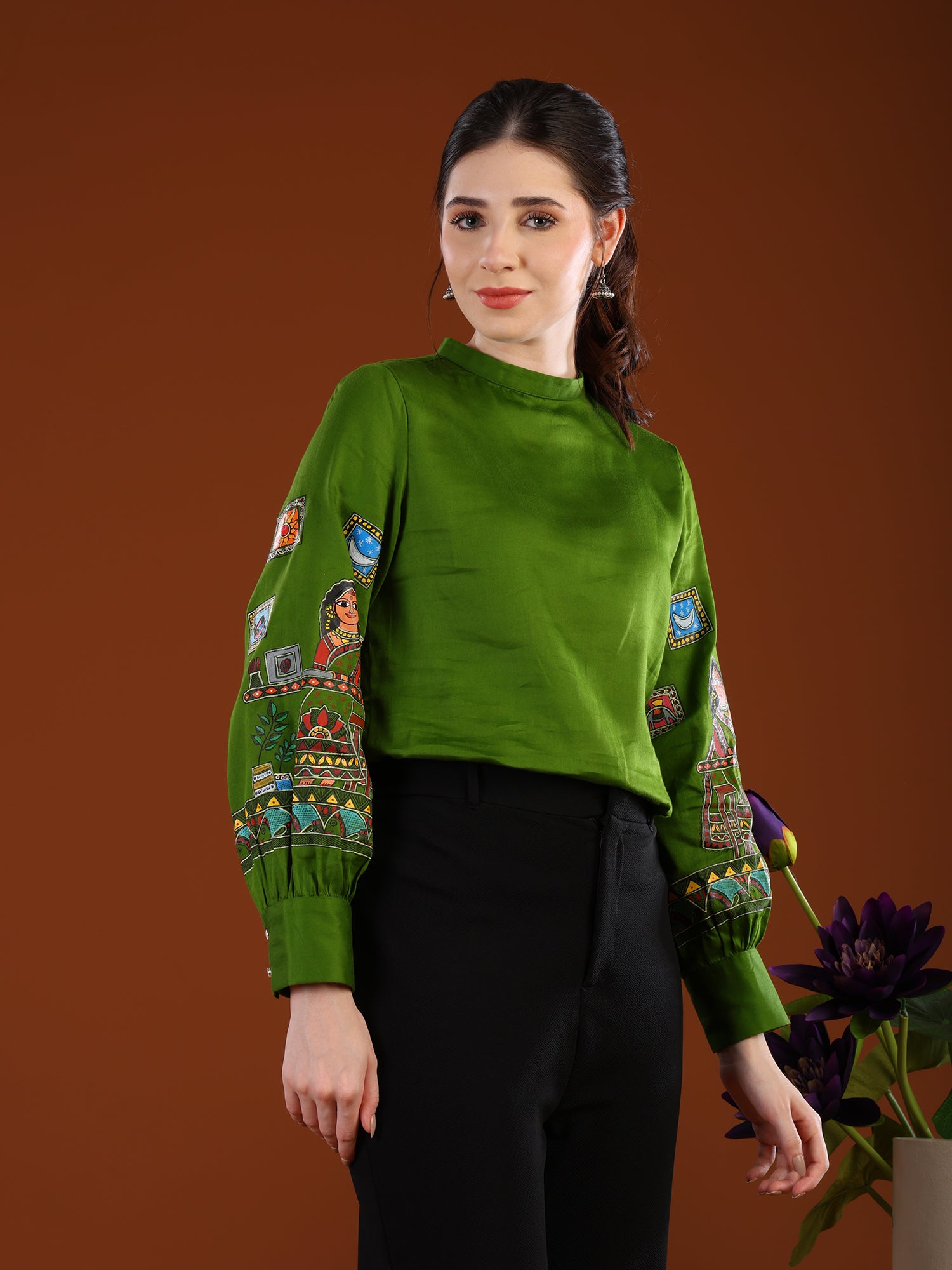 Madhubani Maithili Muse Top