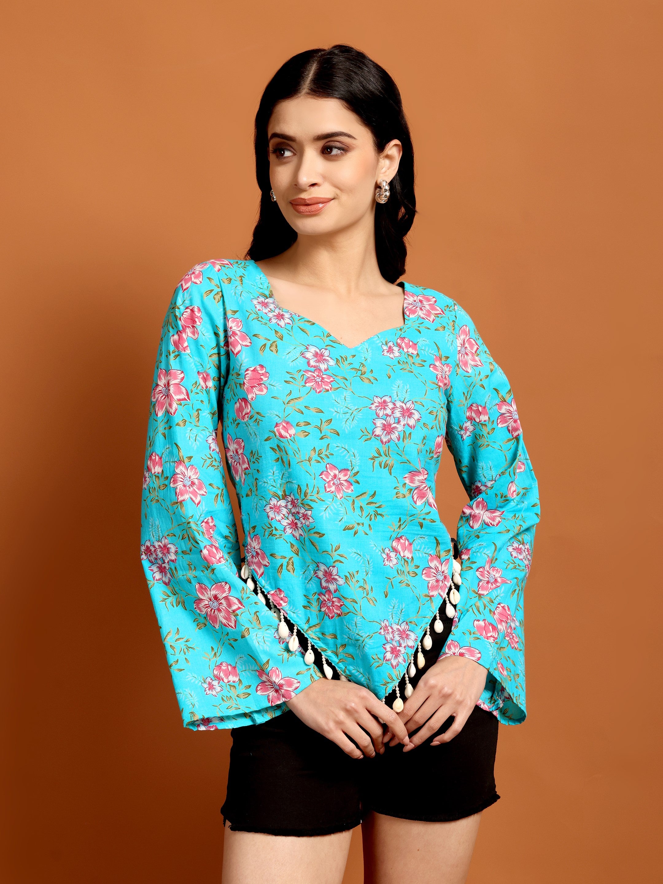 Jaipur Printed Tie-up Top