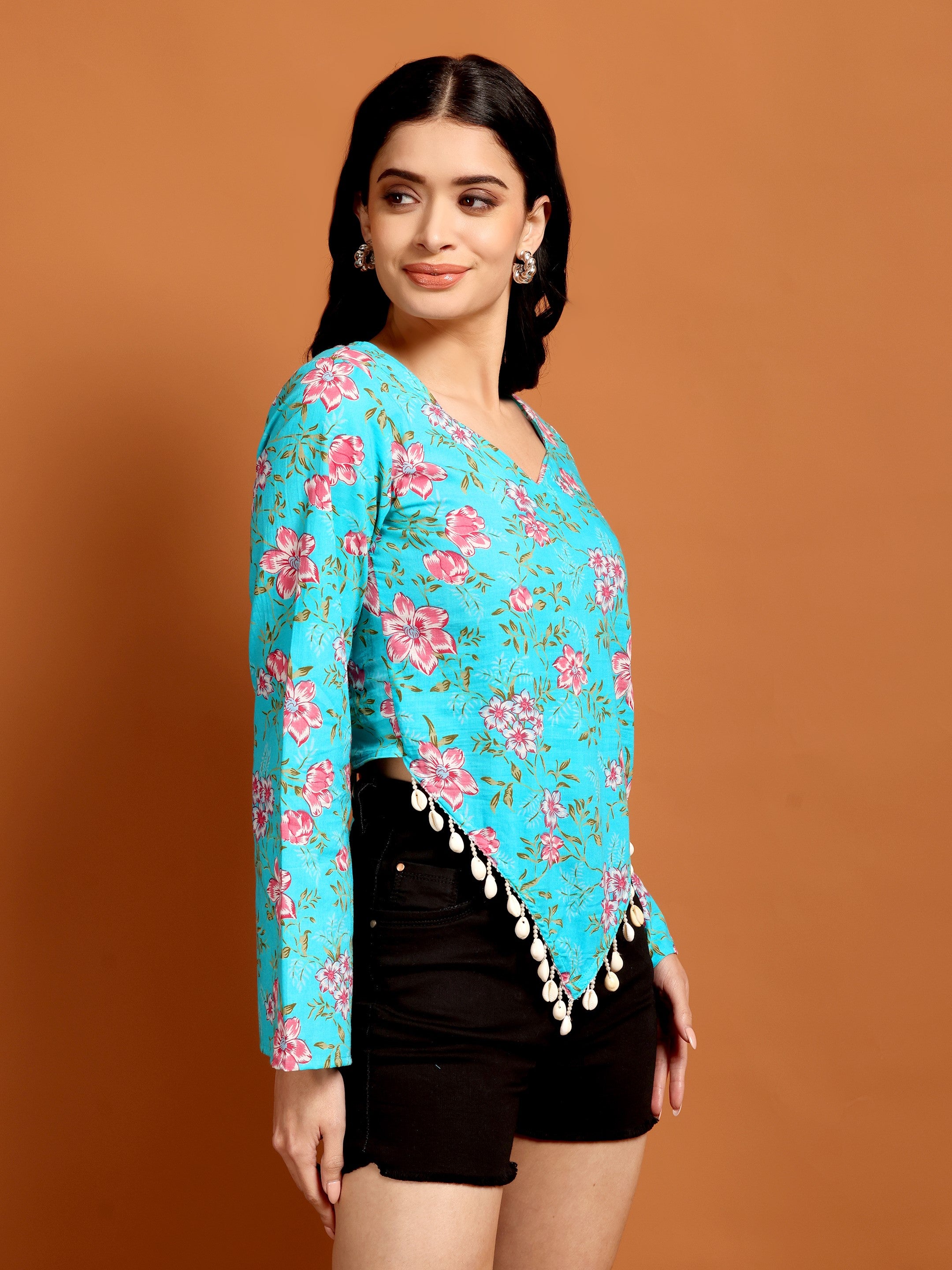Jaipur Printed Tie-up Top