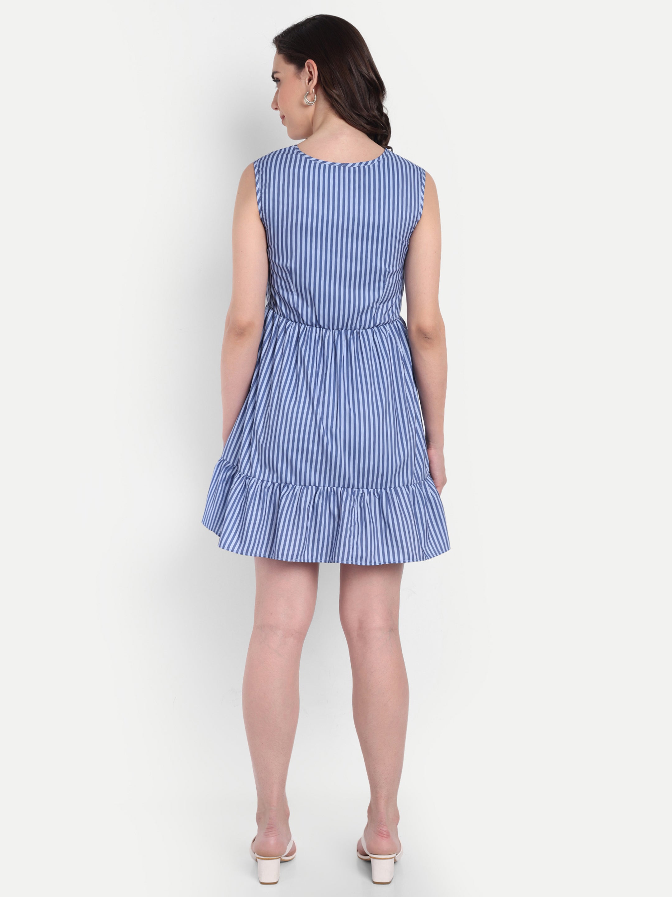 Striped Mini Dress