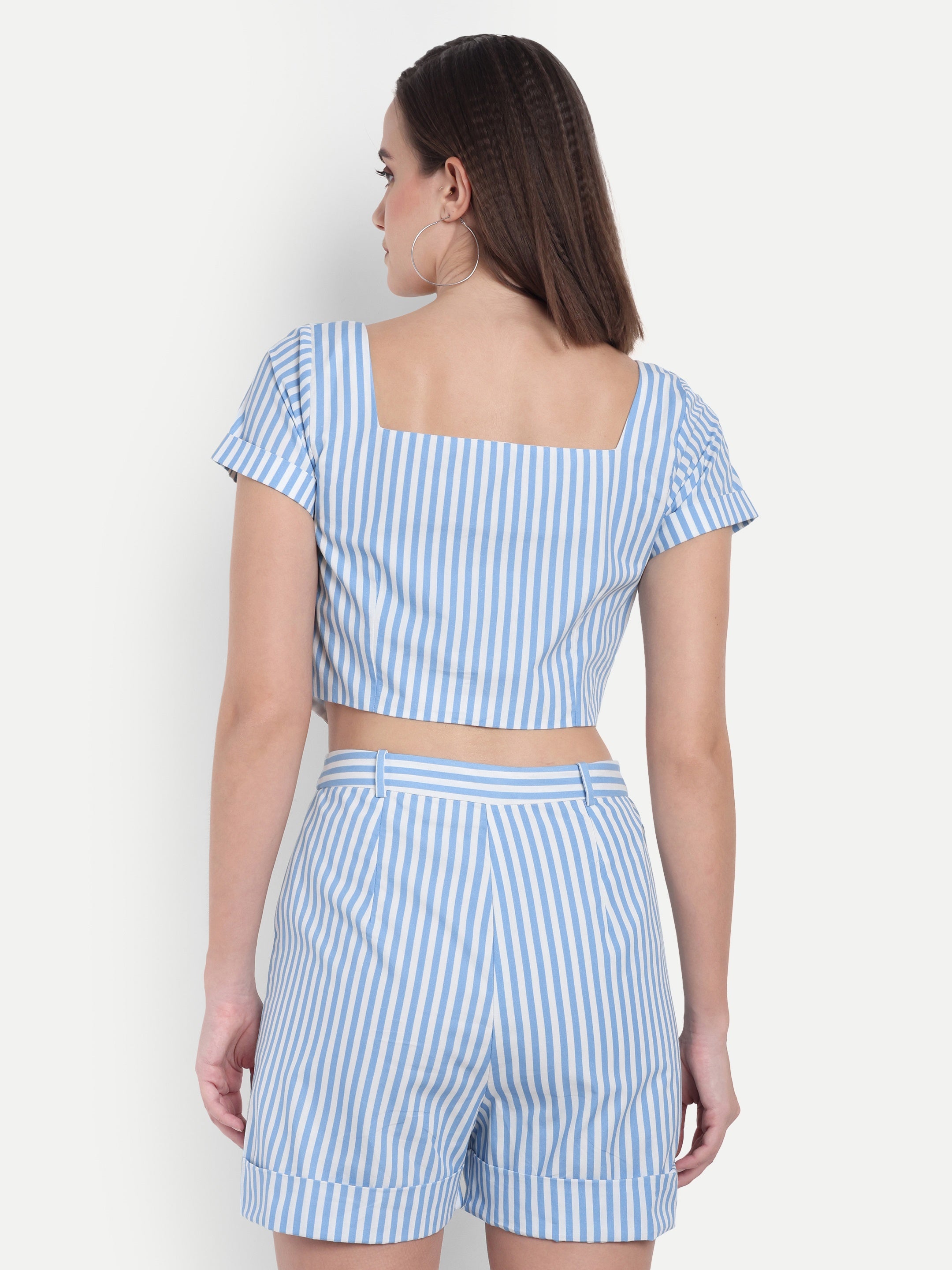Striped Crop Top