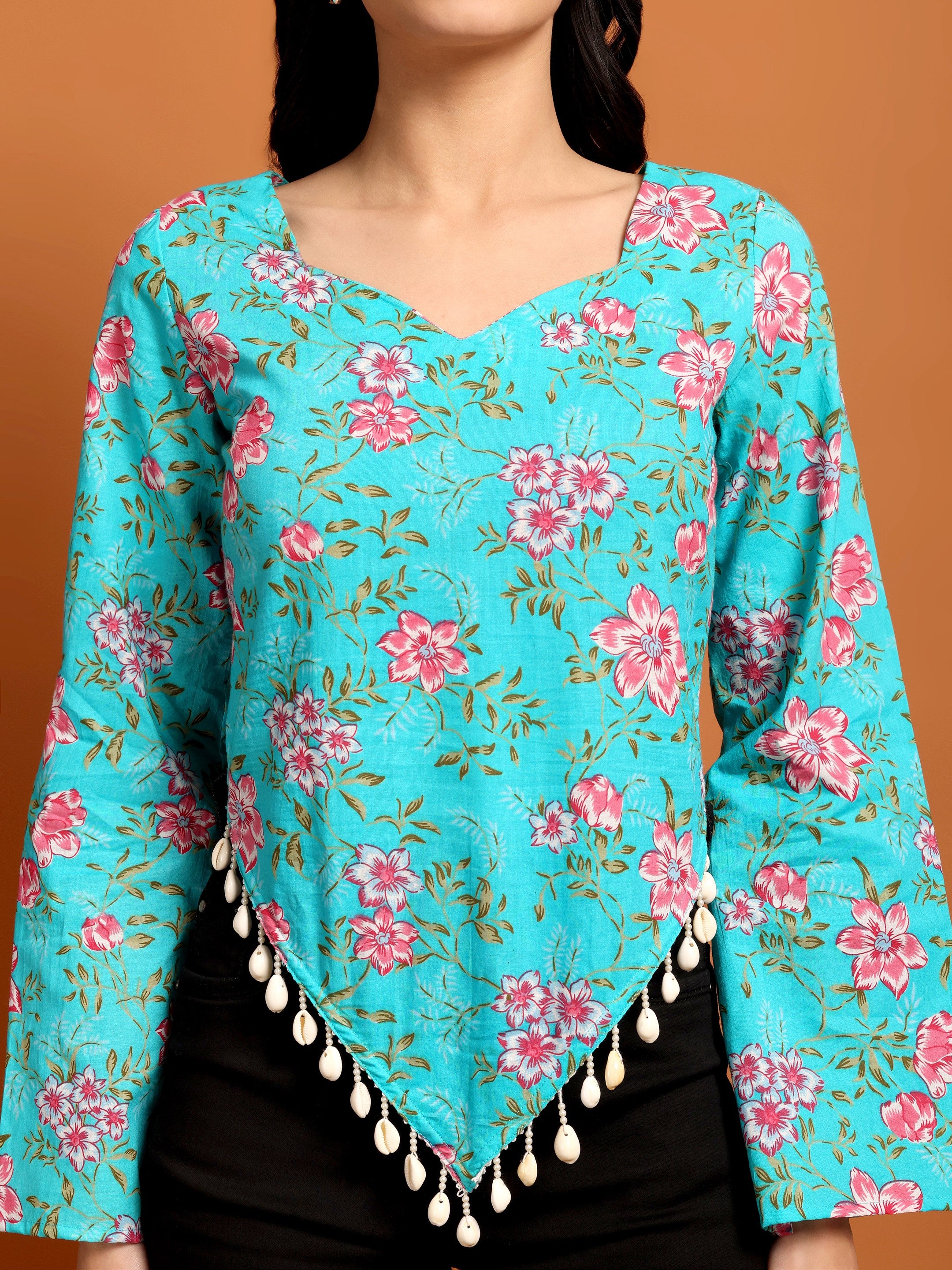 Jaipur Printed Tie-up Top