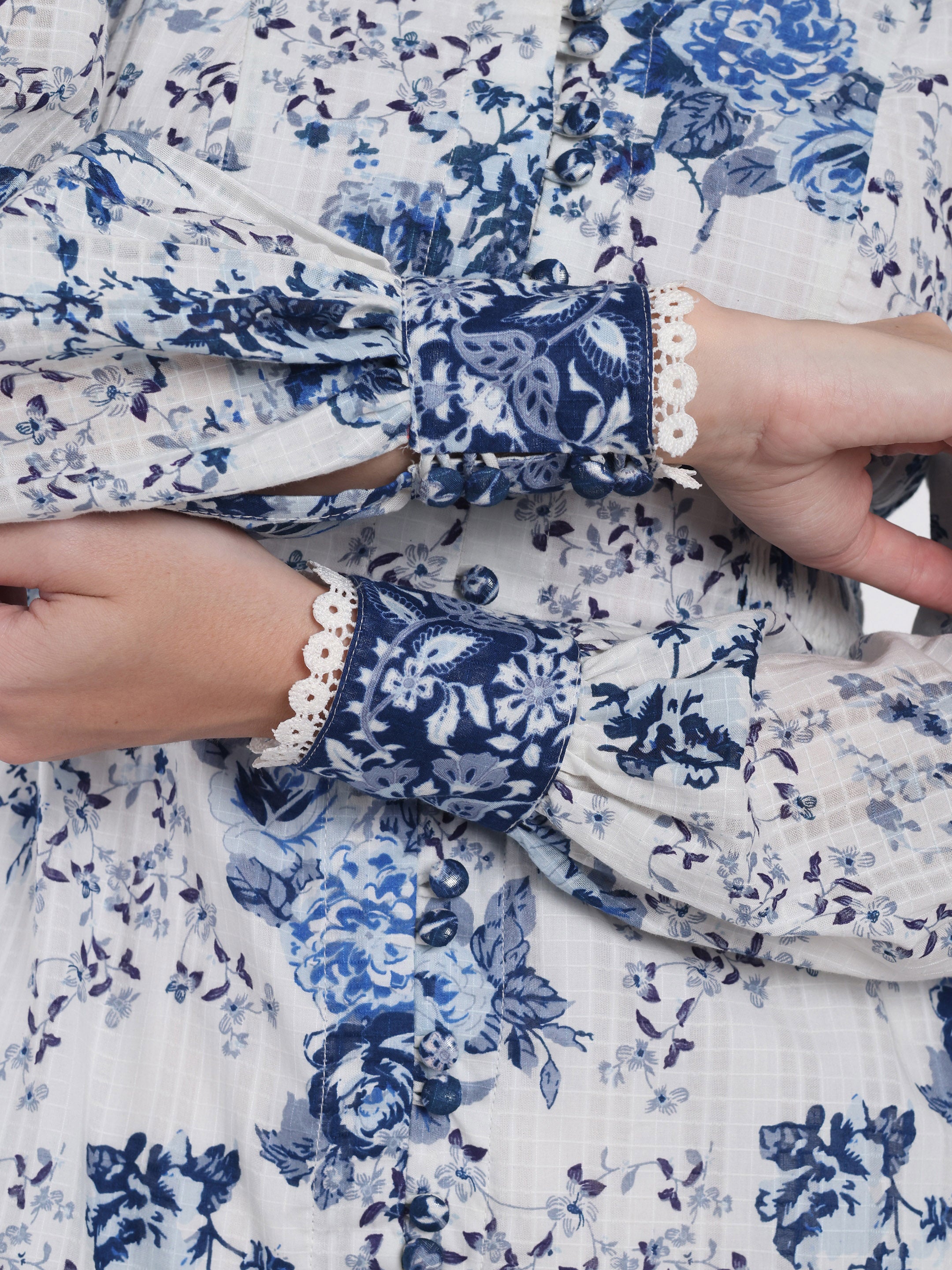 Floral Cotton Mini dress